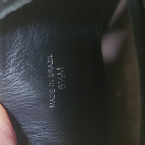 Kate Spade Black Suede Bow Booties  Size 6.5 - Picture 11 of 12